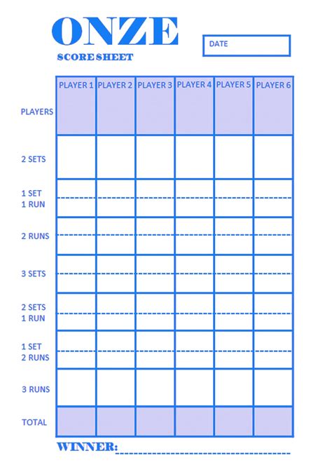 onze rules|onze card game score sheet.